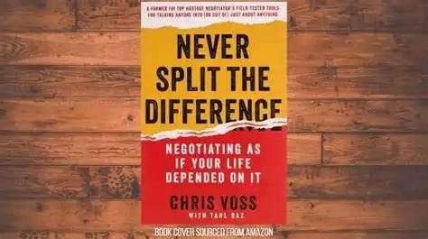 NEVER SPLIT THE DIFFERENCE BY CHRISS BOSS BOOK REVIEW