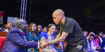 Prezzo speaks out after fainting on the Red Carpet at Bahati’s event