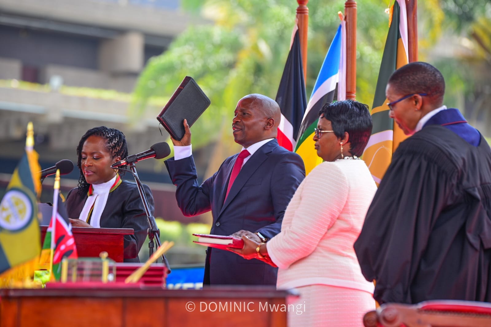 Professor Kithure Kindiki Sworn in as Kenya's New Deputy President