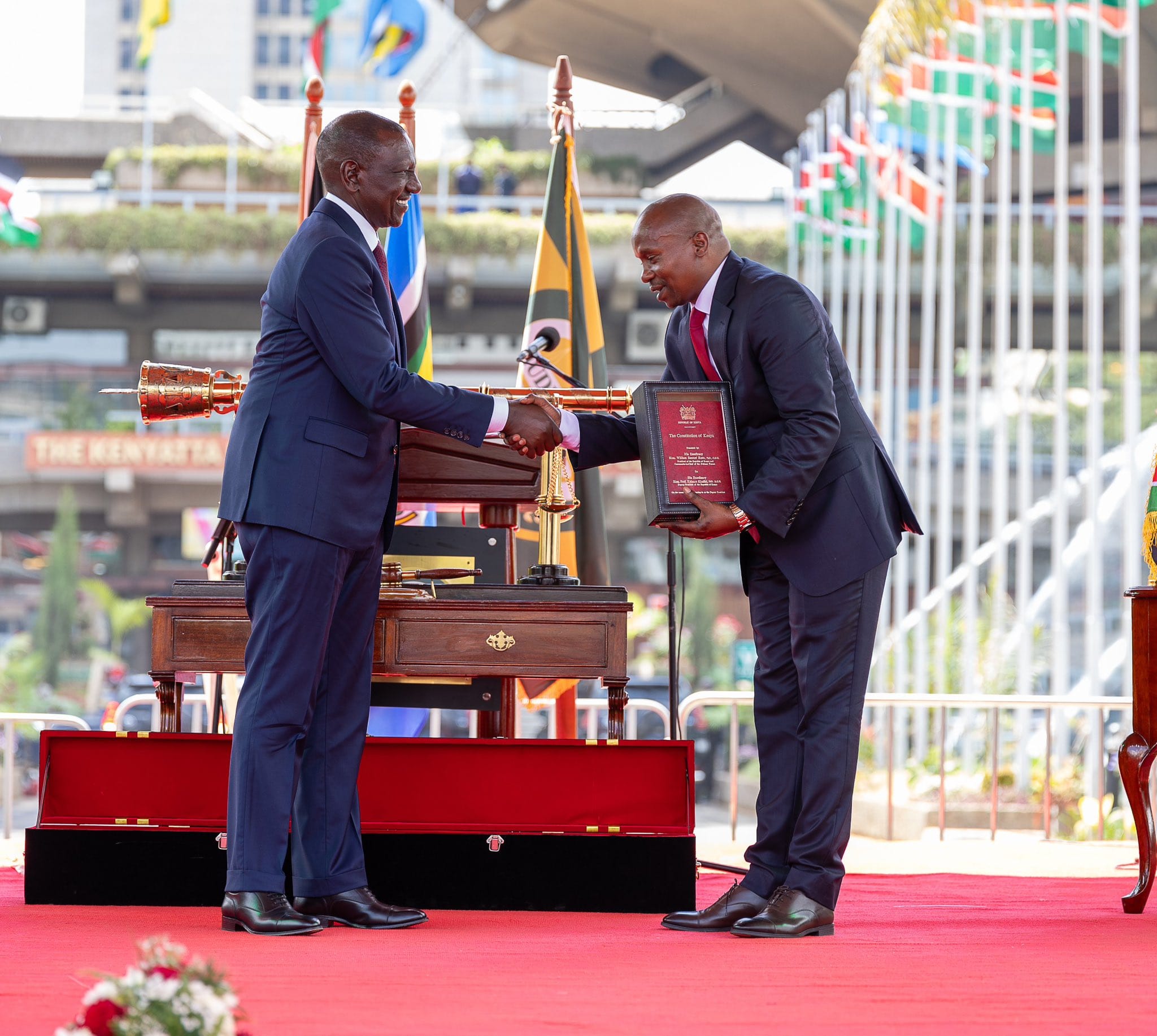 Kindiki Assures Ruto: 'I Won't Let You Down'