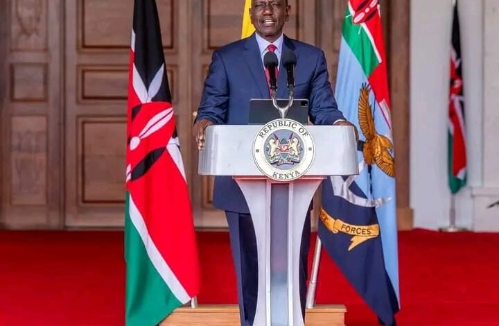 President Ruto to Address the Nation at 3 PM Today