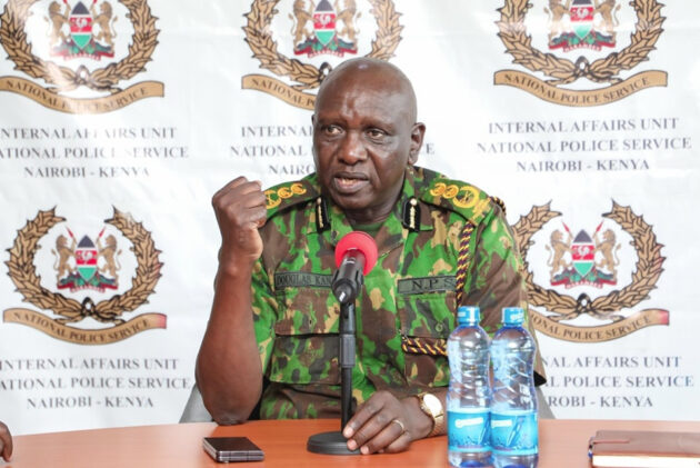 IG Kanja States Police Are Not Involved As Abductors Continue To Hold 29 Kenyans