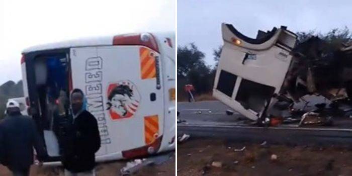 Head-On Collision Between Long-Distance Bus and Trailer on Nairobi-Mombasa Highway