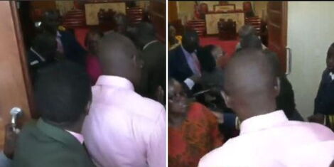 Chaos in Nakuru County Assembly as MCAs Clash Over Leadership Changes